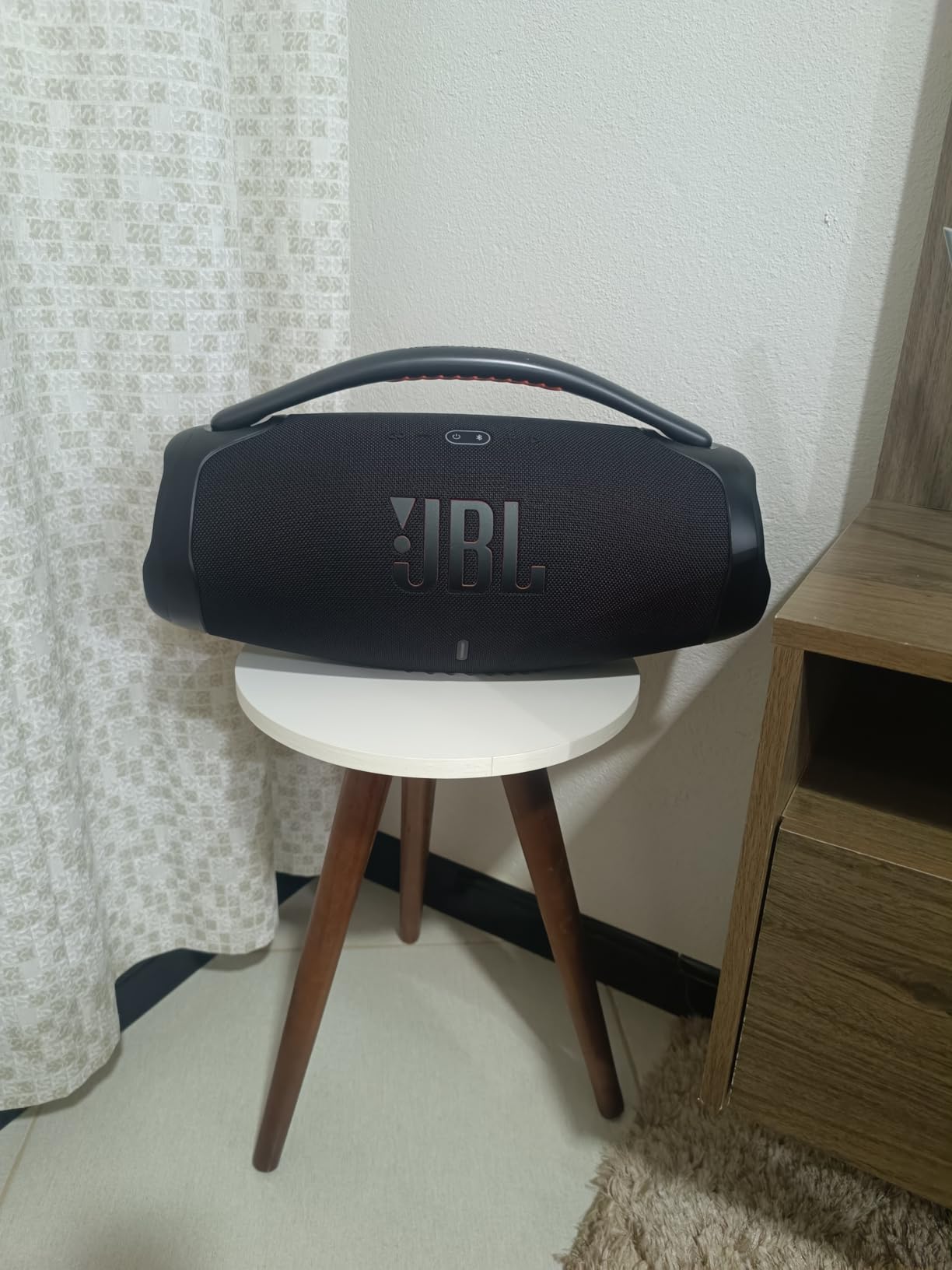 Boombox 3 em uso externo